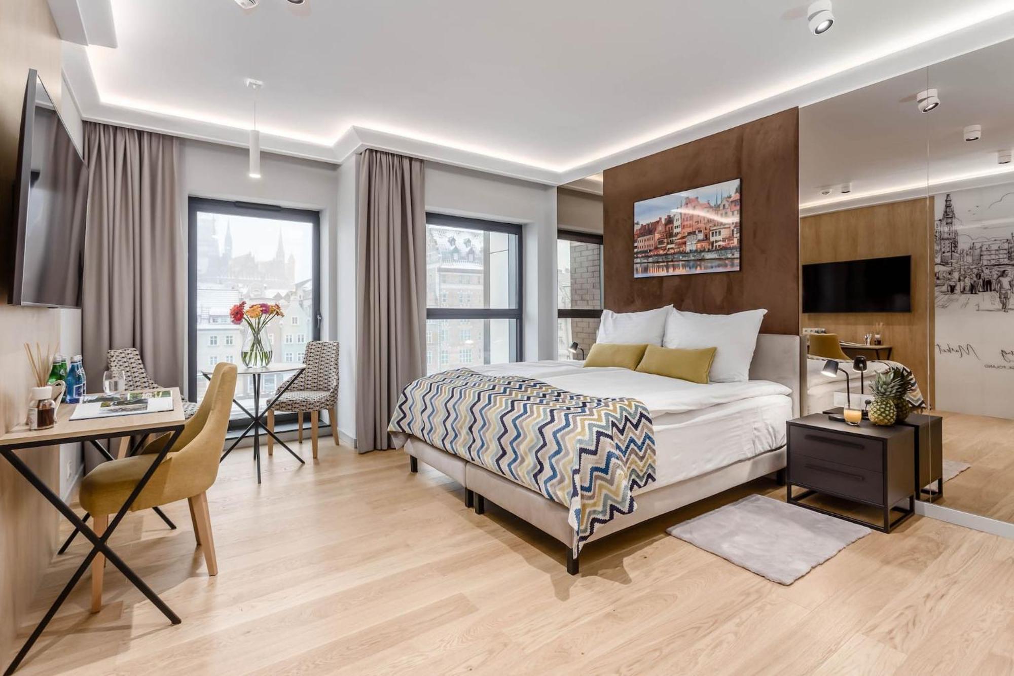 Apartamenty Deo Plaza By Rent Like Home Гданск Екстериор снимка